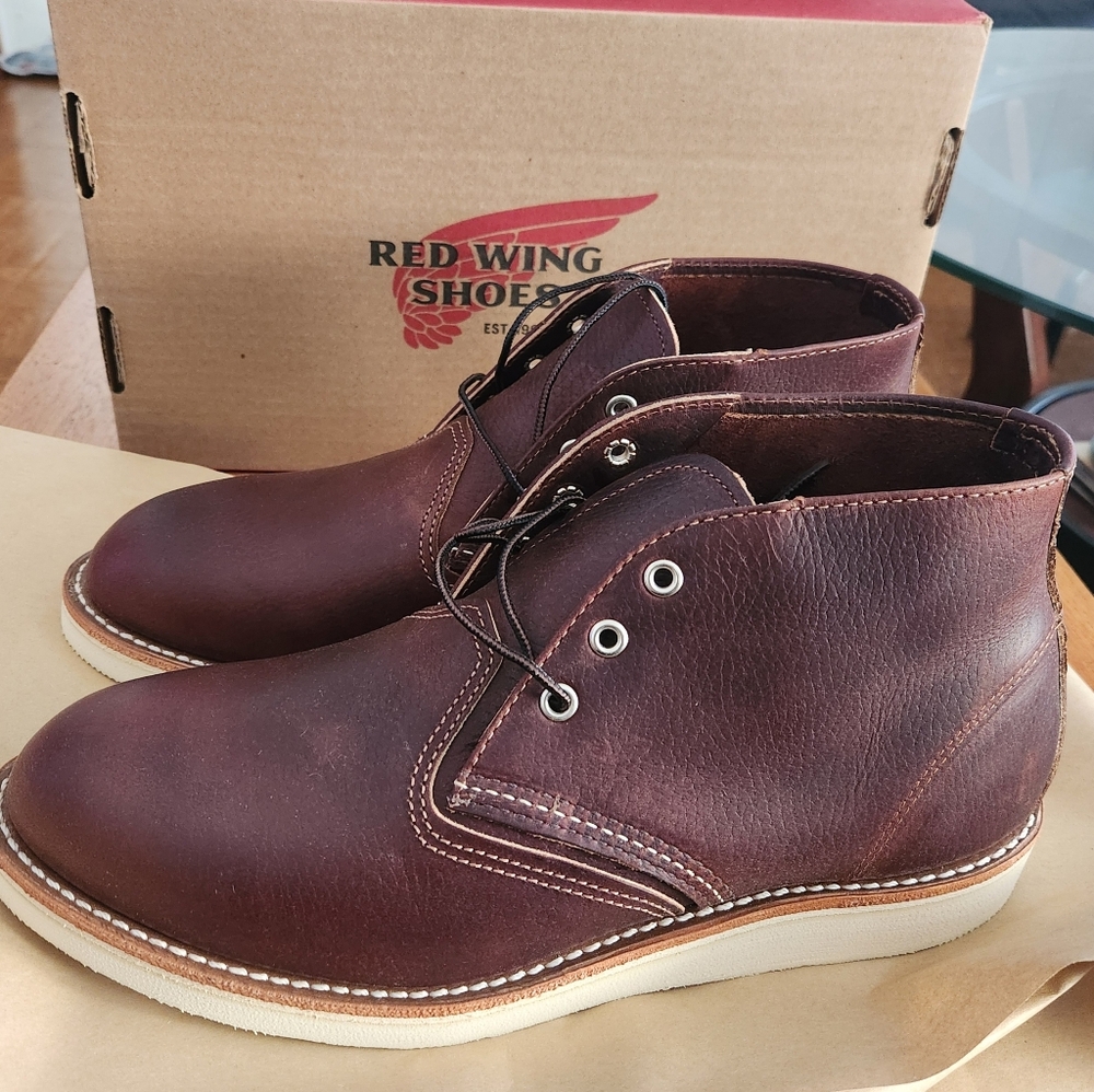 Brand New Red Wing 3141 Chukka Heritage Work Boots In US 10D